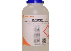 12880 µS/cm Conductivity Calibration Solution, 230 mL Milwaukee